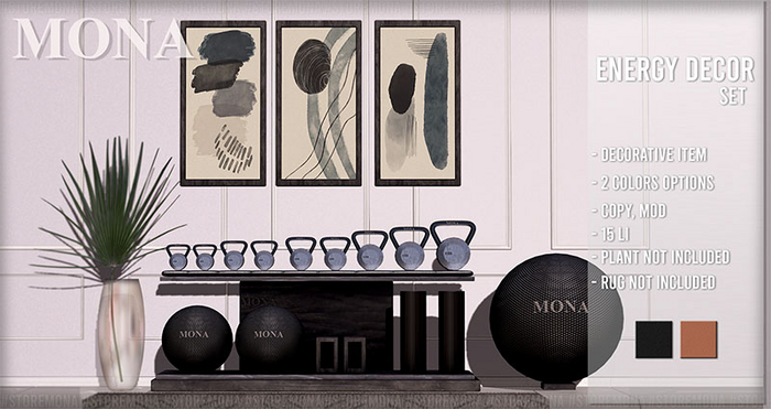 MONA - Energy Decoration Set  (Unpack)