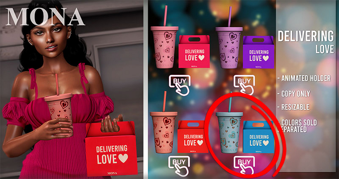 MONA - Delivering Love - Blue (Unpack)