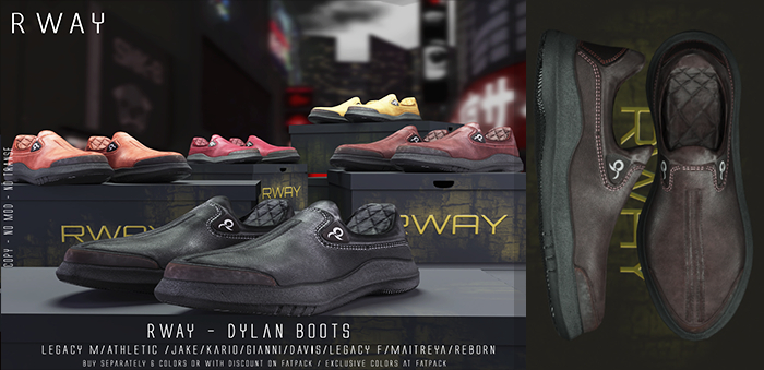 RWAY - Dylan  Boots  Walnut