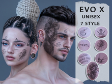 .:Jen'aam:.Pirate Tattoo-Unisex-Evox