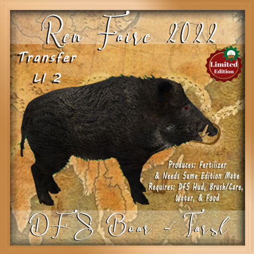 Second Life Marketplace - DFS Boar - Tarsk