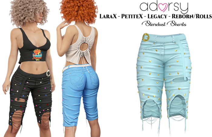 adorsy - Stardust Pants Light Blue - Lara X/Legacy/Lara Petite X/Reborn-Juicy
