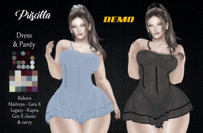 ::FOR YOU:: PRISCILLA DRESS DEMO (DEMO 5 MIN)