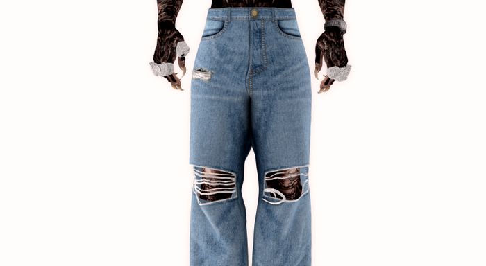 Wolfe blue jeans