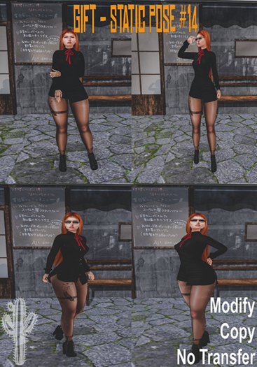 [OP] - GIFT - Pack Static Pose #14