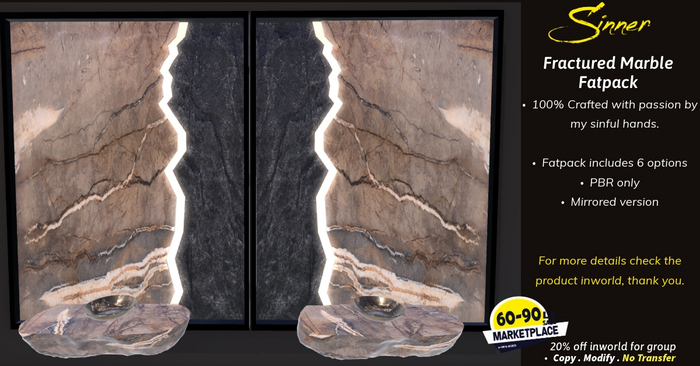 !-(Sin)-!-(Rez/Wear)_ Fractured Marble _ Emperado