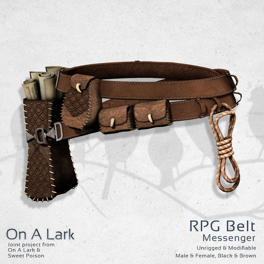*OAL* RPG Belt ~ Messenger