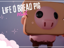 Carefree - Life O Bread Pig Plush Gift