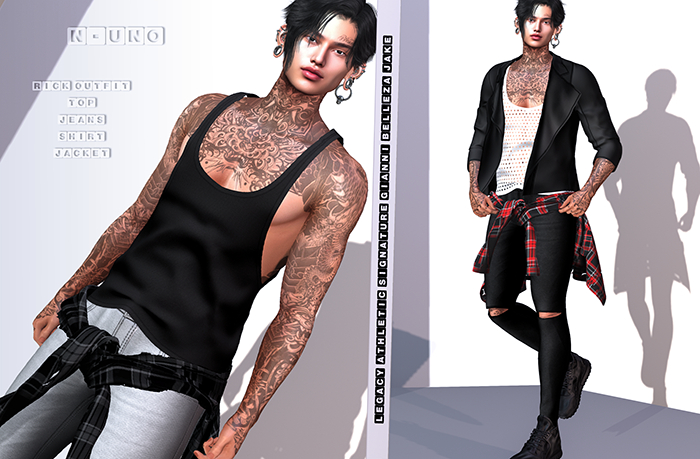 * N-Uno - Rick Outfit // DEMO