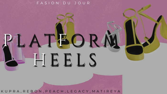 Platform Heels- YELLOW