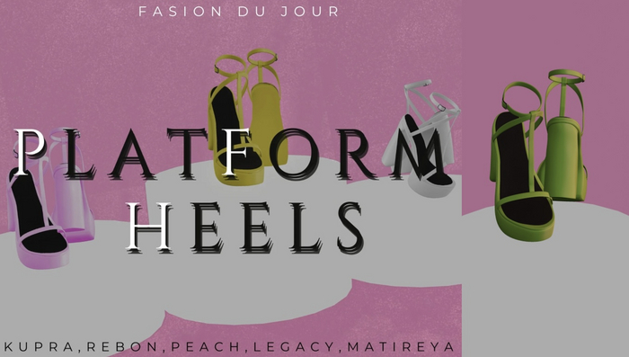 Platform Heels- LIGHT GREEN