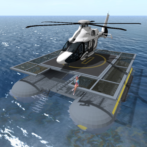 HeliPad on Pontoon