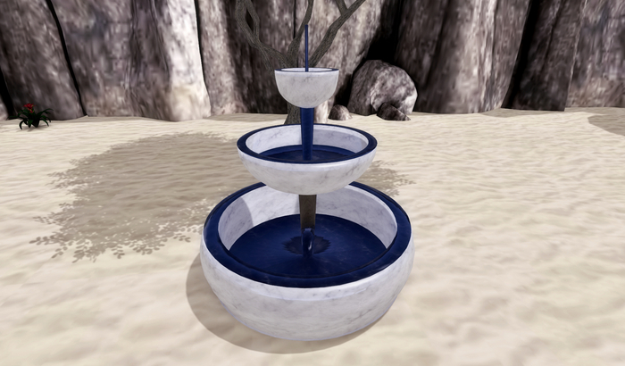 "M" Mesh IInside "M" Mesh Design Fountain