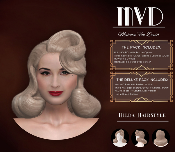 MVD - Hilda Hairstyle -DEMO-