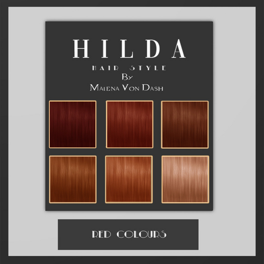 MVD - Hilda Hairstyle -Reds- HUD