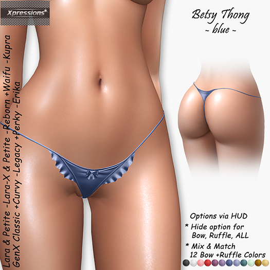 [Xprs] - Betsy Thong Blue