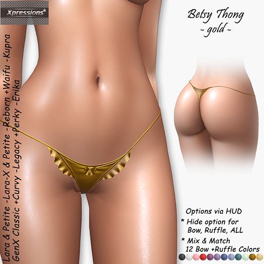 [Xprs] - Betsy Thong Gold
