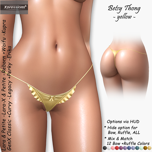 [Xprs] - Betsy Thong Yellow