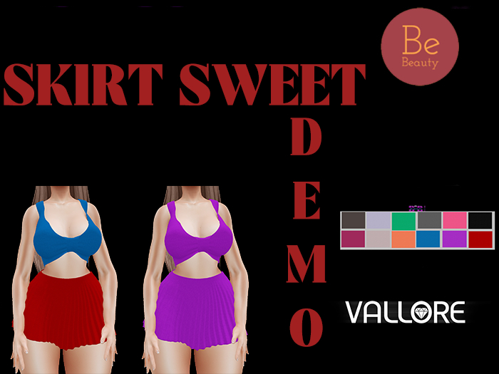 Be Beauty-SKIRT SWEET-Vallore - Ayla-DEMO