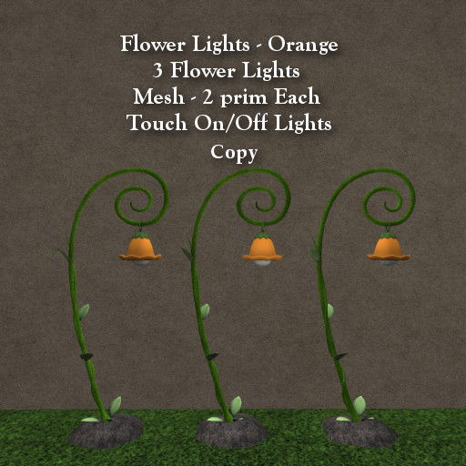 Flower Light Orange