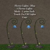 Flower Light Blue