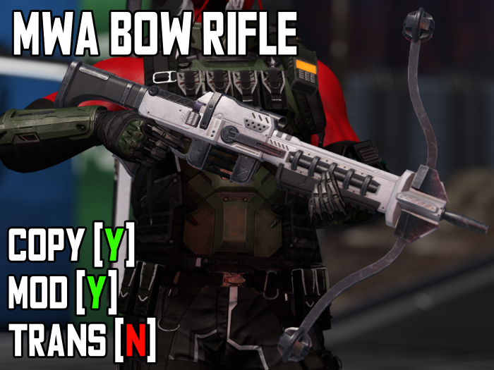 MWA Bow Rifle (PROP) (includes PBR)