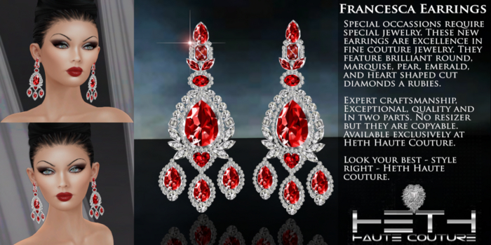 HHC - Francesca Earrings (Boxed)
