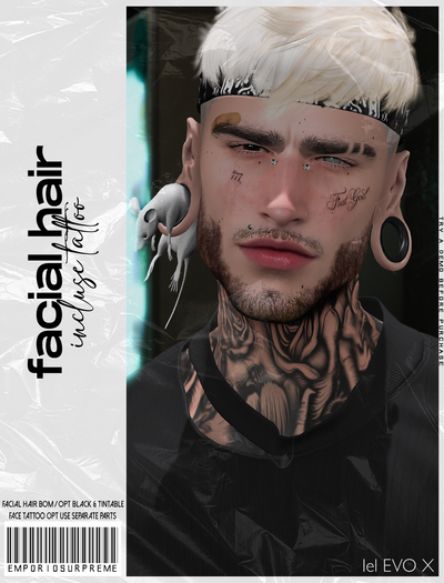 [ES] Facial hair Zack .pack