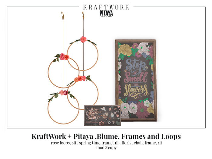 KraftWork+Pitaya .Blume. Frames and Loops (Add Me)