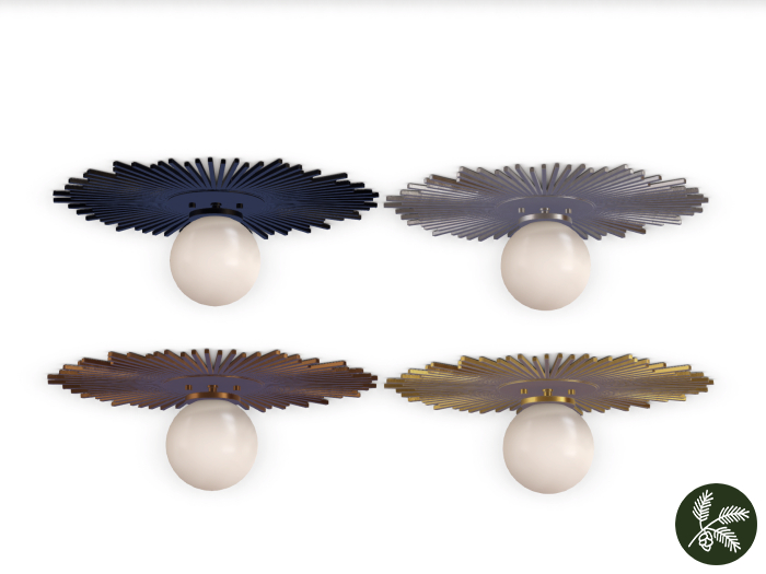 .spruce. sol ceiling light {full set} 