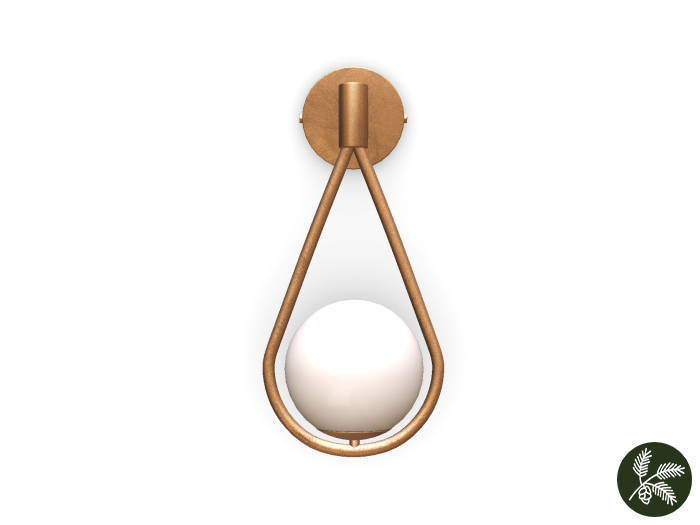 .spruce. webb sconce {copper}