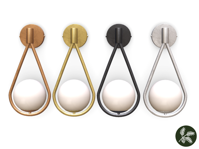 .spruce. webb sconce {fatpack}