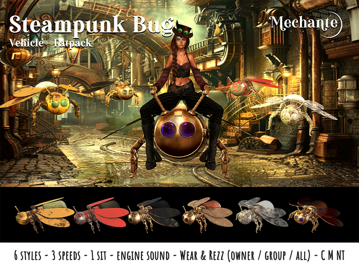 [Mechante] Steampunk Bug