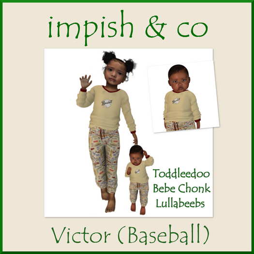 impish & co ~ Victor (Baseball) BOX