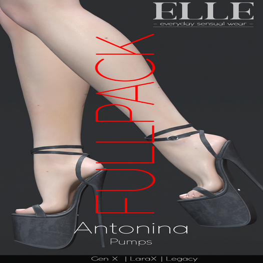 [ELLE] Antonina Pumps - FULLPACK  -