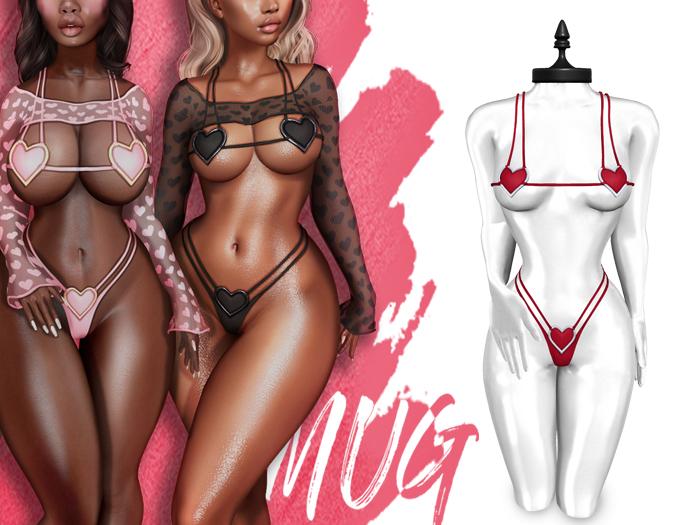 Mug - Suki Lingerie - Red