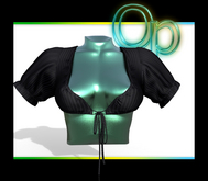 Black Hazel Blouse