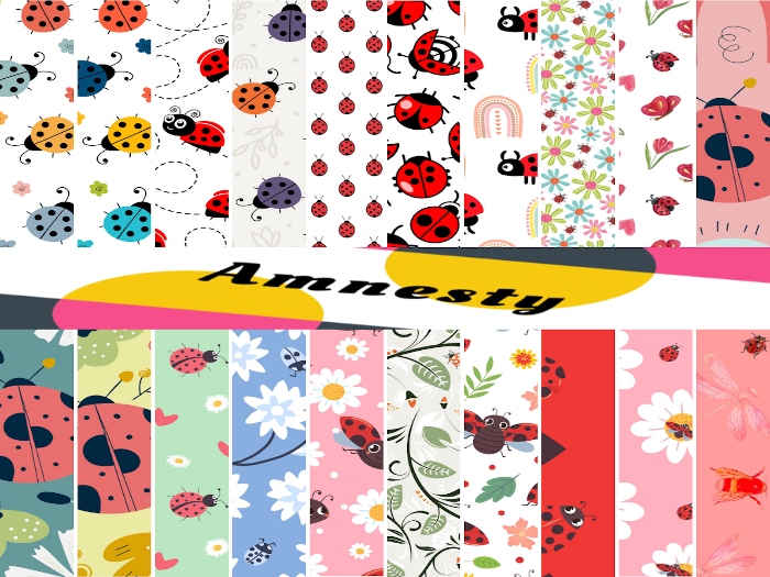Lady Bug Mix Textures 1024X1024 "BOXED"