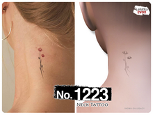 (Neck Tattoo) No.1223