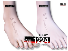 (Foot Tattoo) No.1224 Light