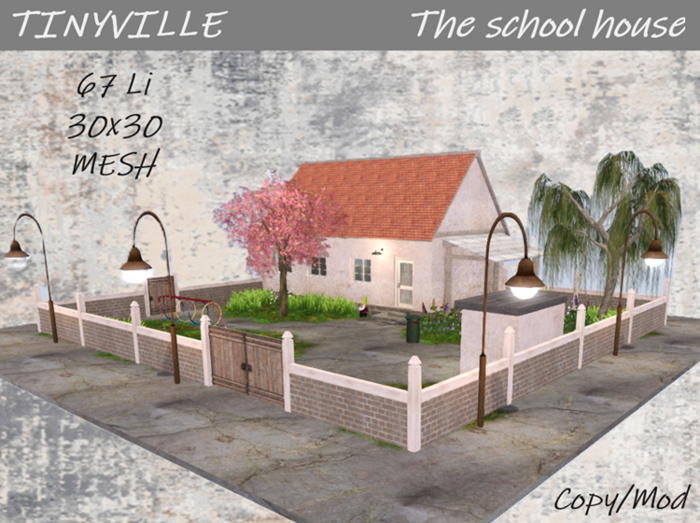 TINYVILLE - The school house