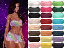 Kimmy Cinched Tube Top 2.0 [FATPACK] - Maitreya Lara • LaraX • Petite • PetiteX • Legacy • Reborn Clothing