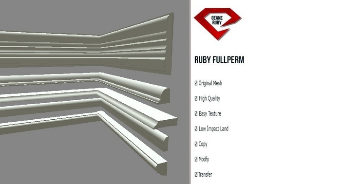 282 - [Ruby Full Perm] Molding [Pack 31/35]