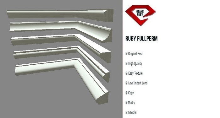 282 - [Ruby Full Perm] Molding [Pack 51/55]
