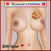 Chest Roses Lips and Stamp