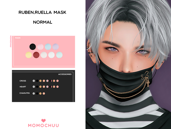 :: MOMOCHUU :: Ruben,Ruella Mask [Normal type]