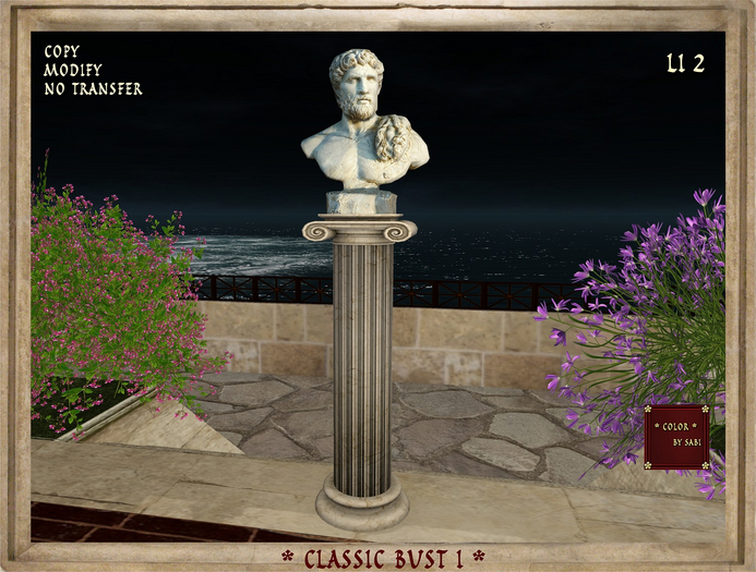 Classic Greek / Roman bust model I
