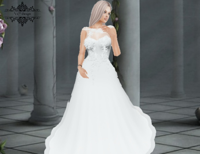 *CC* Letizia Wedding Gown Ivory