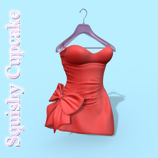 Fuchsia Chloe Bow Dress