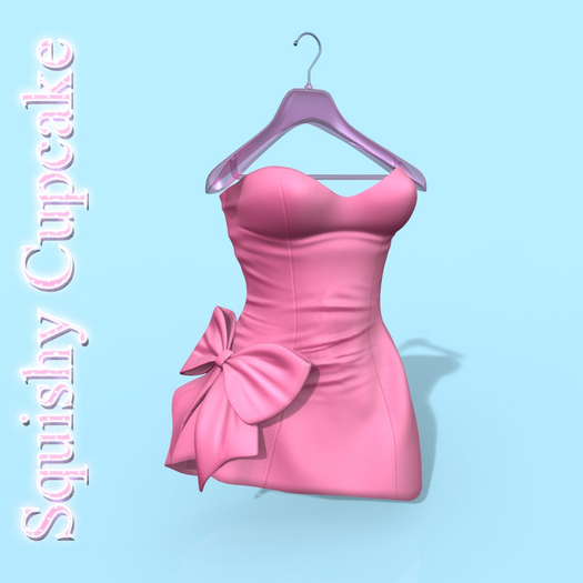 Pink Chloe Bow Dress